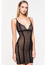SLIPDRESS LE JOURNAL INTIME "MARIE-ANTOINETTE" (BLACK) Le Journal MA-DR-MA