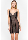 SLIPDRESS LE JOURNAL INTIME "MARIE-ANTOINETTE" (BLACK) Le Journal MA-DR-MA