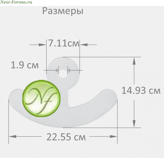Силиконовый пластырь "Якорь" Scar FX Скар фикс  якорь